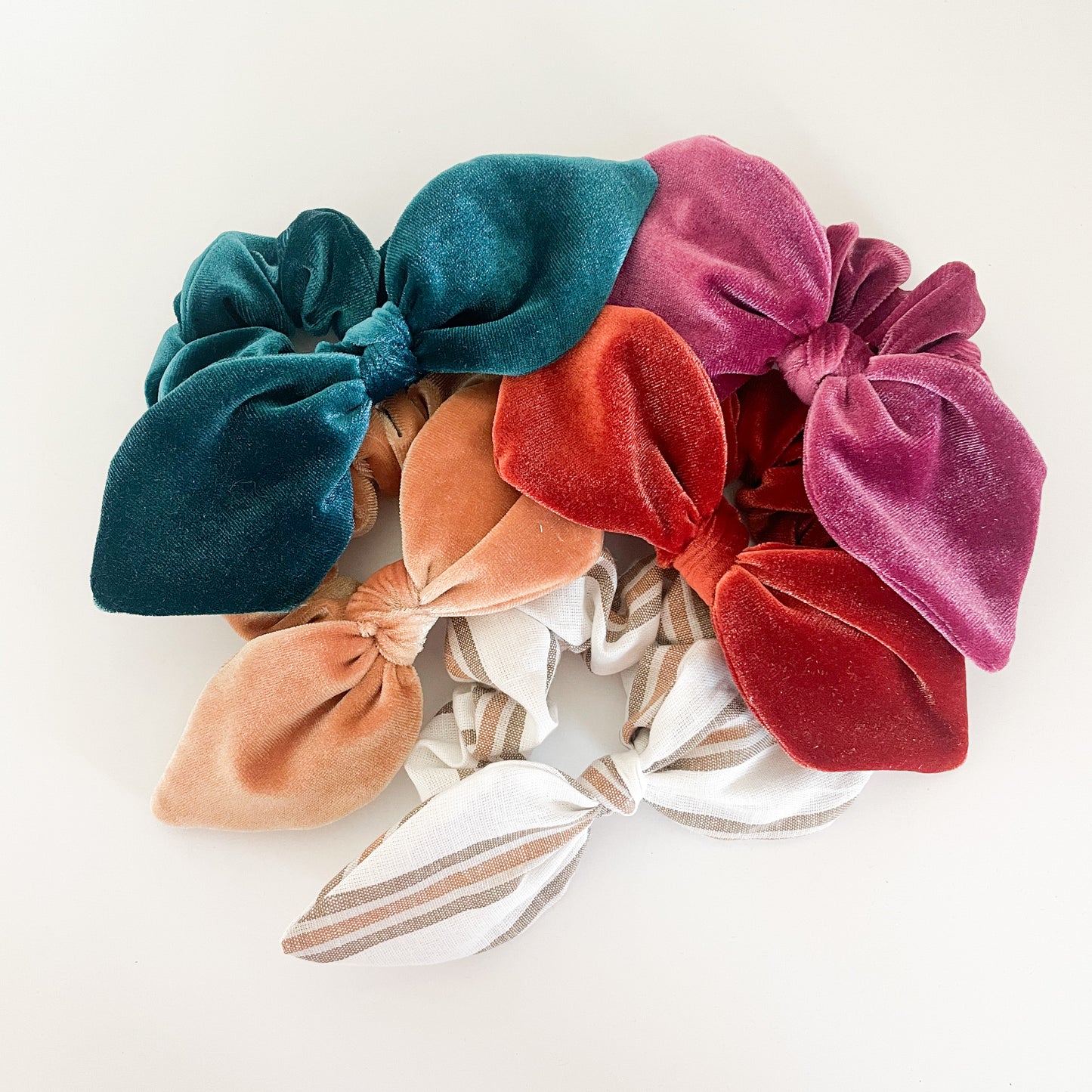 fall scrunchies (select from drop-down)
