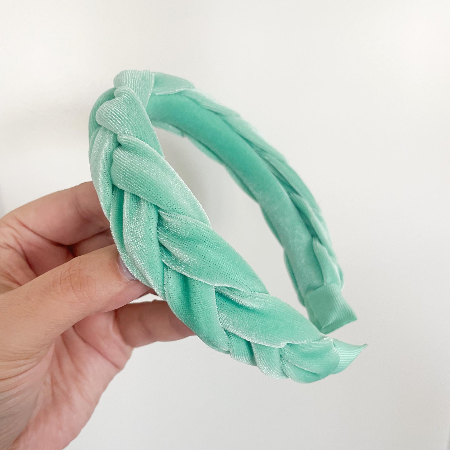 mint velvet braided headband (both sizes available)
